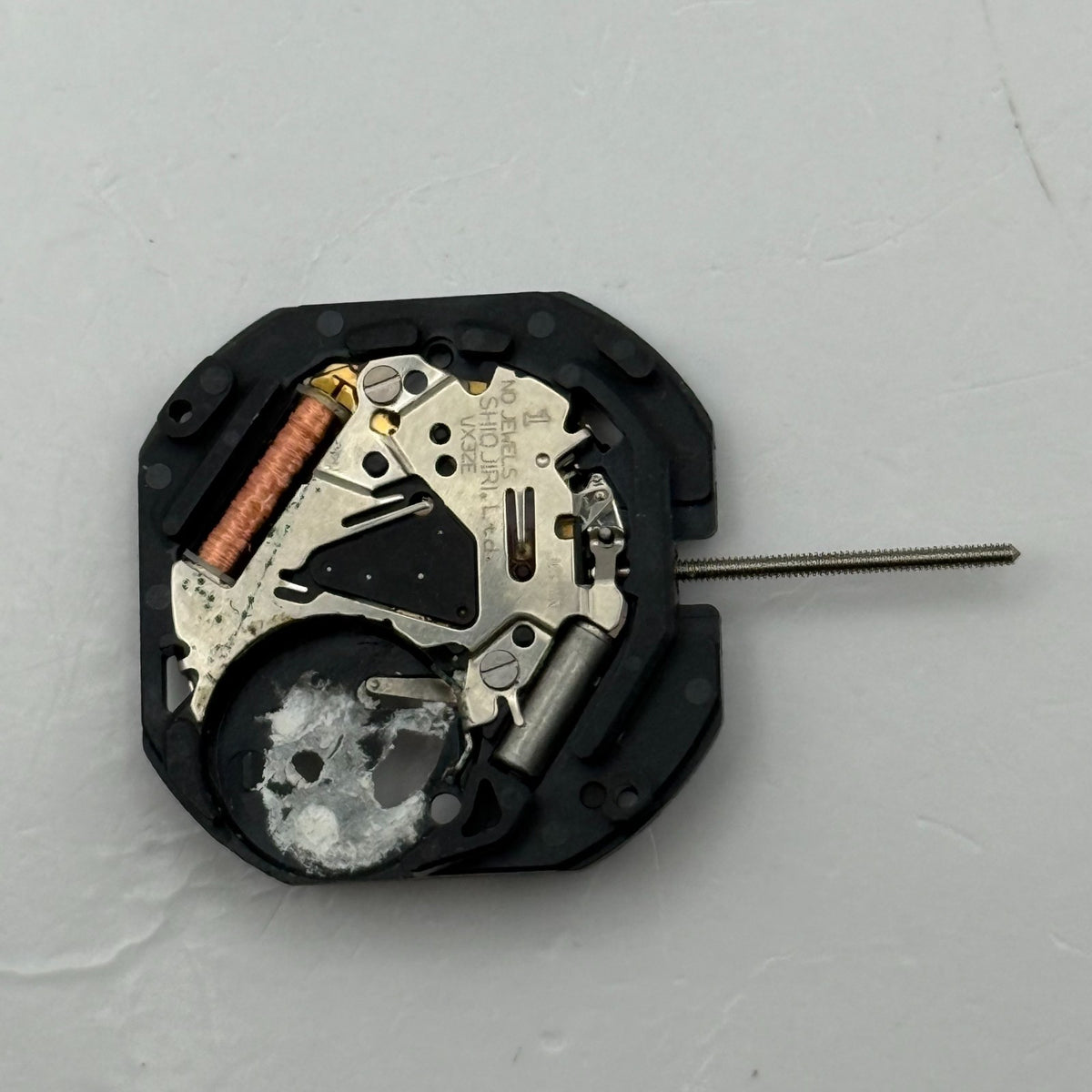 S. Epson VX32 Watch Movement Quartz Japan No Jewel Parts Repair Spares 24mm