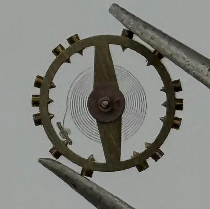 Femga 45 Balance Wheel Complete And Spring 5½’’’ 1006 M Watch Movement Parts NOS