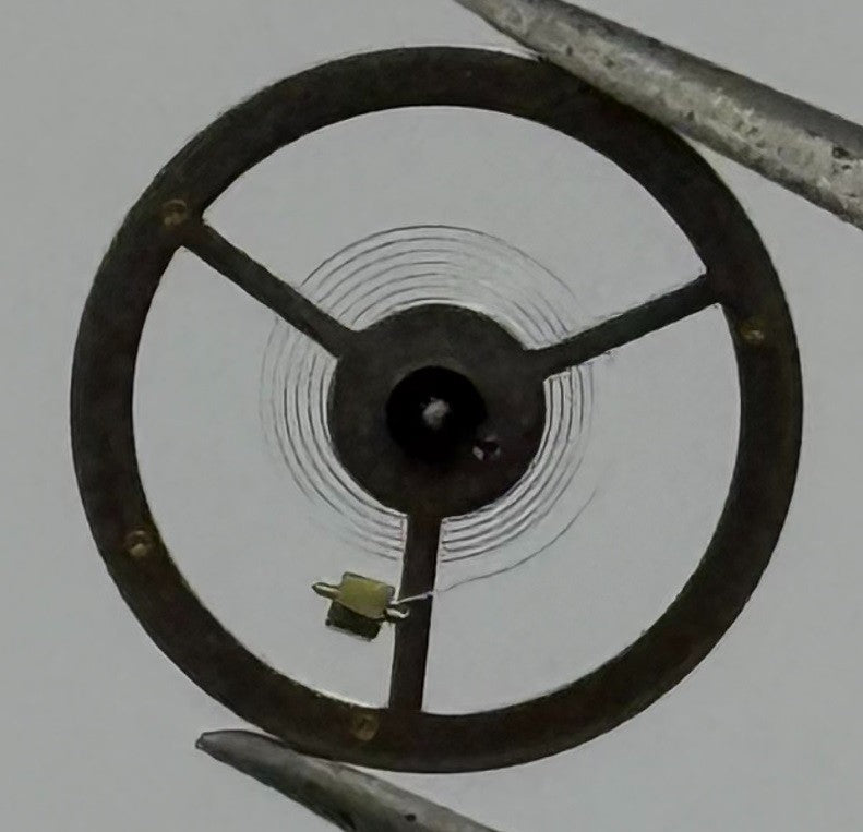 EB 8350 8354 8356 Balance Wheel Complete And Spring 8¾’’’ Watch Movements Parts