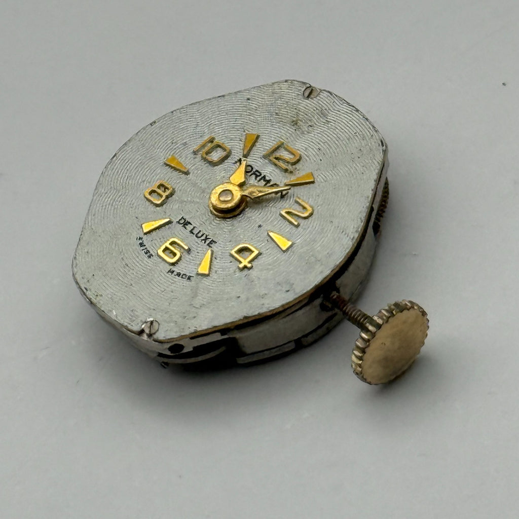 EB 1612 Watch Movement Norman De Luxe Swiss Manual Wind Parts Repair 15.2mm
