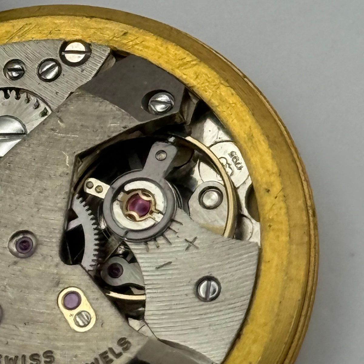 AS 1795 Watch Movement - A. Schild 1795 Rotary - For Parts / Repair - 30.6mm