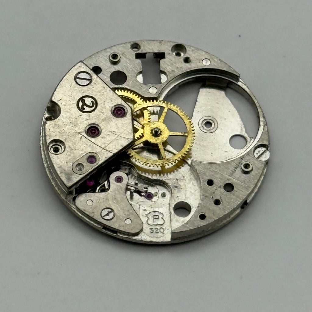 Peseux P 320 Watch Movement - For Parts / Repair - 23.6mm