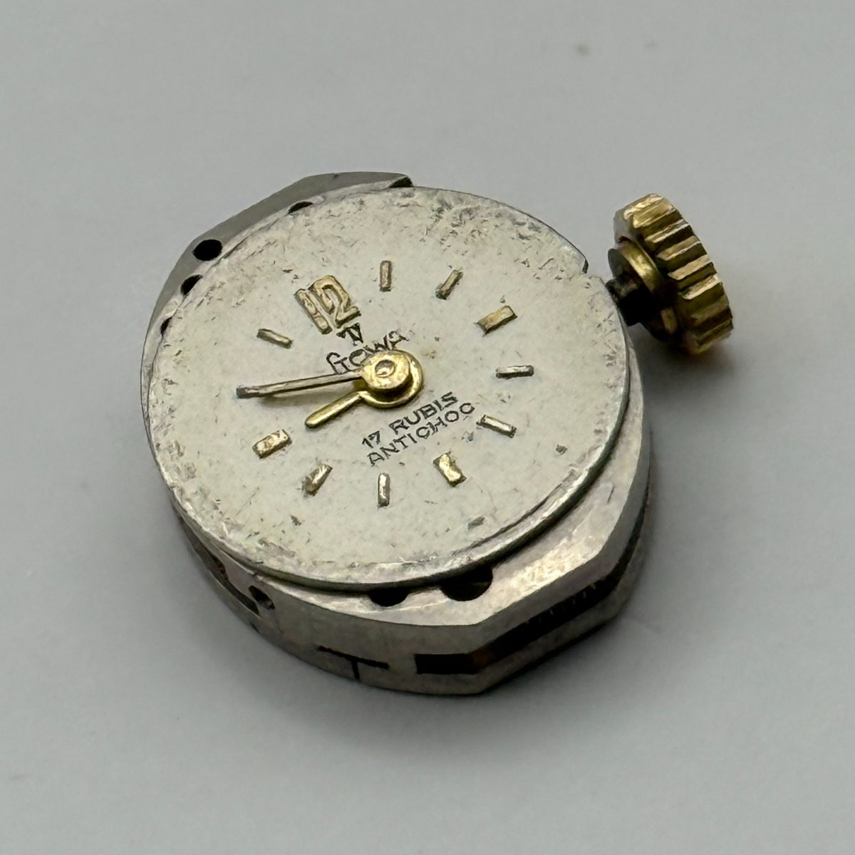 PUW 74 Watch Movement Stowa Swiss 17 Jewels Manual Wind Parts Repair 13.2mm