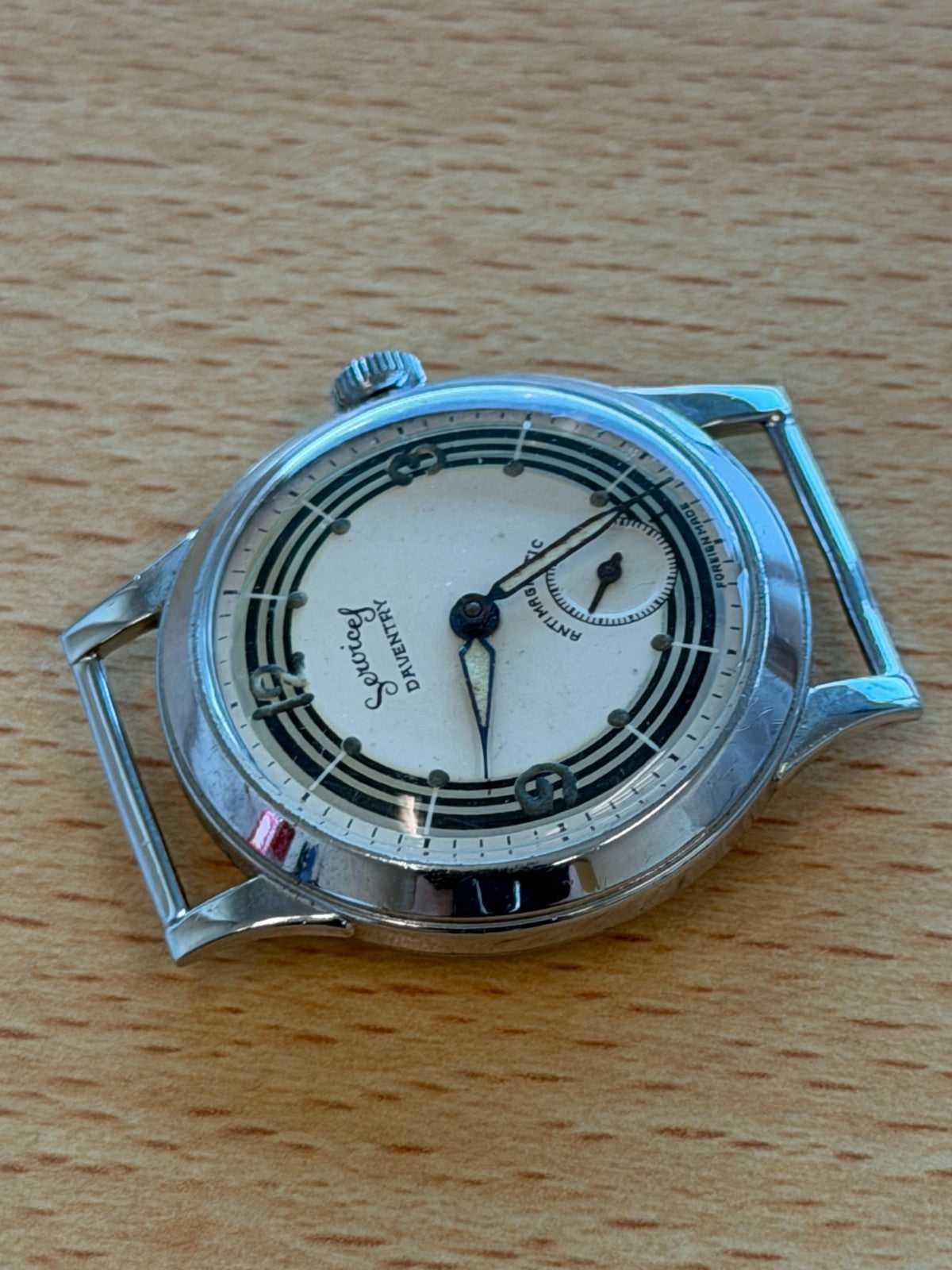 Services Daventry Military Style Men's Watch - Antimagnetic Sub Seconds - Spares
