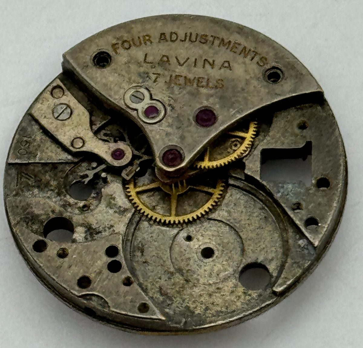Lavina 150 Watch Movement - For Parts / Repair - 23.6mm