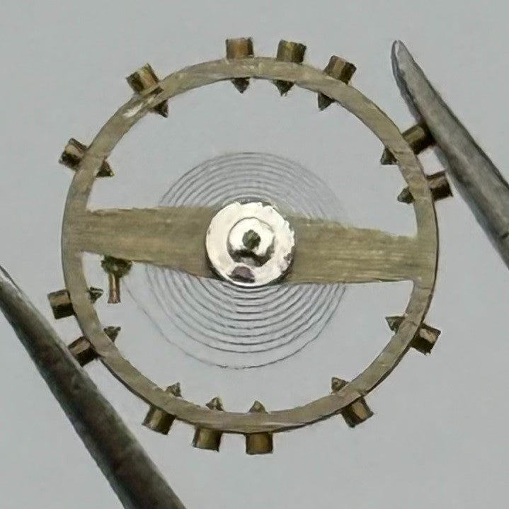AS 970 Balance Wheel Complete And Spring 8¾’’’ 143 Watch Movement Parts NOS