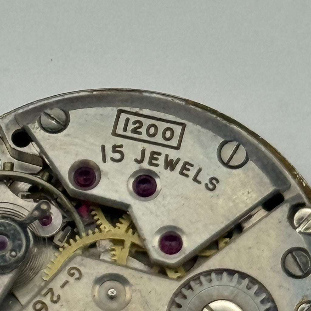 Rone Fifteen 1200 Watch Movement - For Parts / Repair - 26.4mm