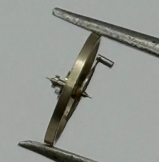 AS 976 1012 Inca Balance Wheel Complete And Spring 532 Watch Movement Parts NOS