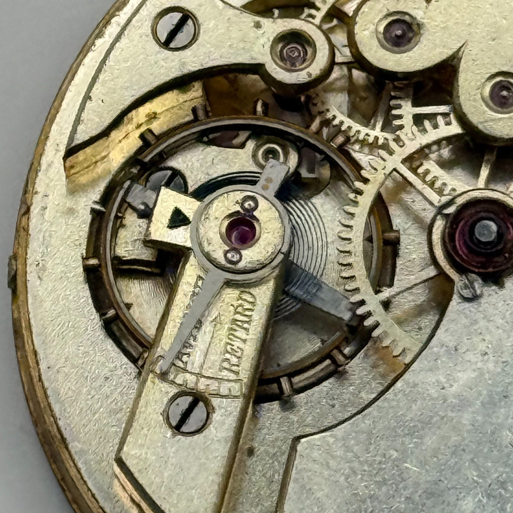 High Grade Pocket Watch Movement Running Hunter Antique Parts 36.2mm