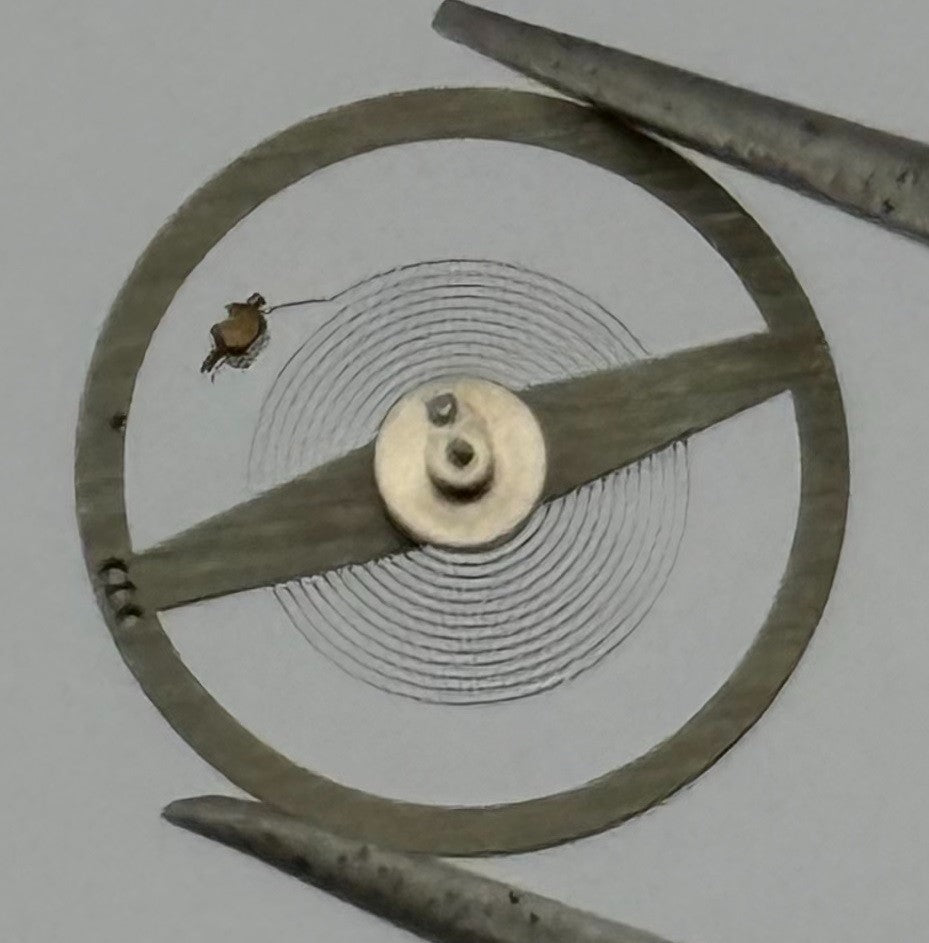 Oris 470 471 Balance Wheel Complete And Spring 334 Watch Movement Parts NOS