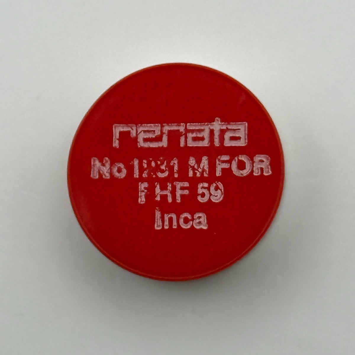 FHF 59 Balance Wheel Complete And Spring Renata 1231 M Watch Movement Parts NOS