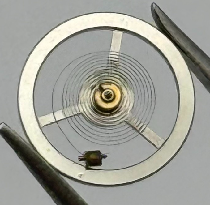EB 8340 8341 Balance Wheel Complete And Spring 8¾’’’ 1401 Watch Movement Parts