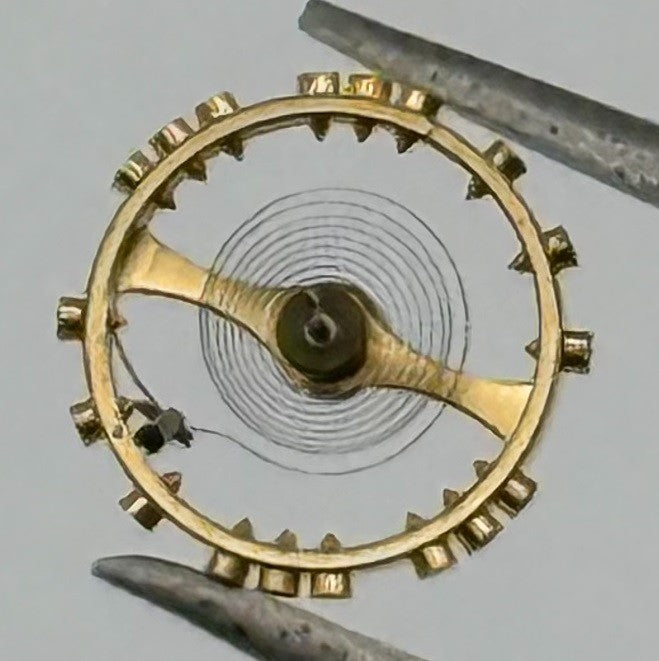 AS 976 1012 Balance Wheel Complete And Spring Renata 29 Watch Movement Parts NOS
