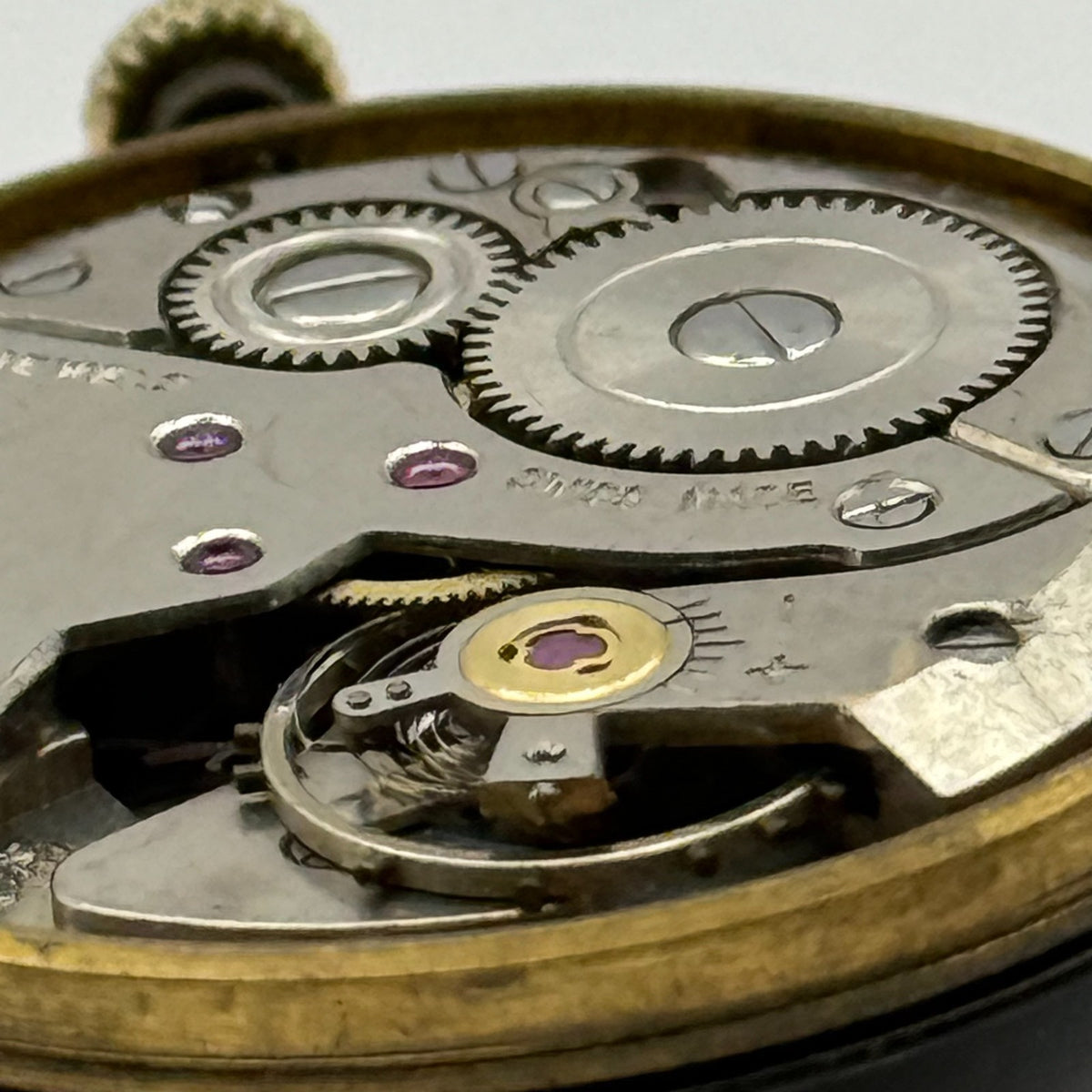 AS 1538 1539 Watch Movement A. Schild Avia Swiss 15Jewels Manual Wind Parts 26mm