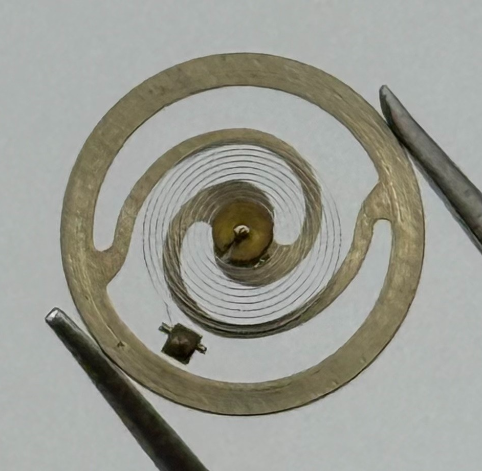 RL 7013 Balance Wheel Complete And Spring 10½’’’ 4884/1 Watch Movement Parts NOS