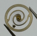 RL 7013 Balance Wheel Complete And Spring 10½’’’ 4884/1 Watch Movement Parts NOS
