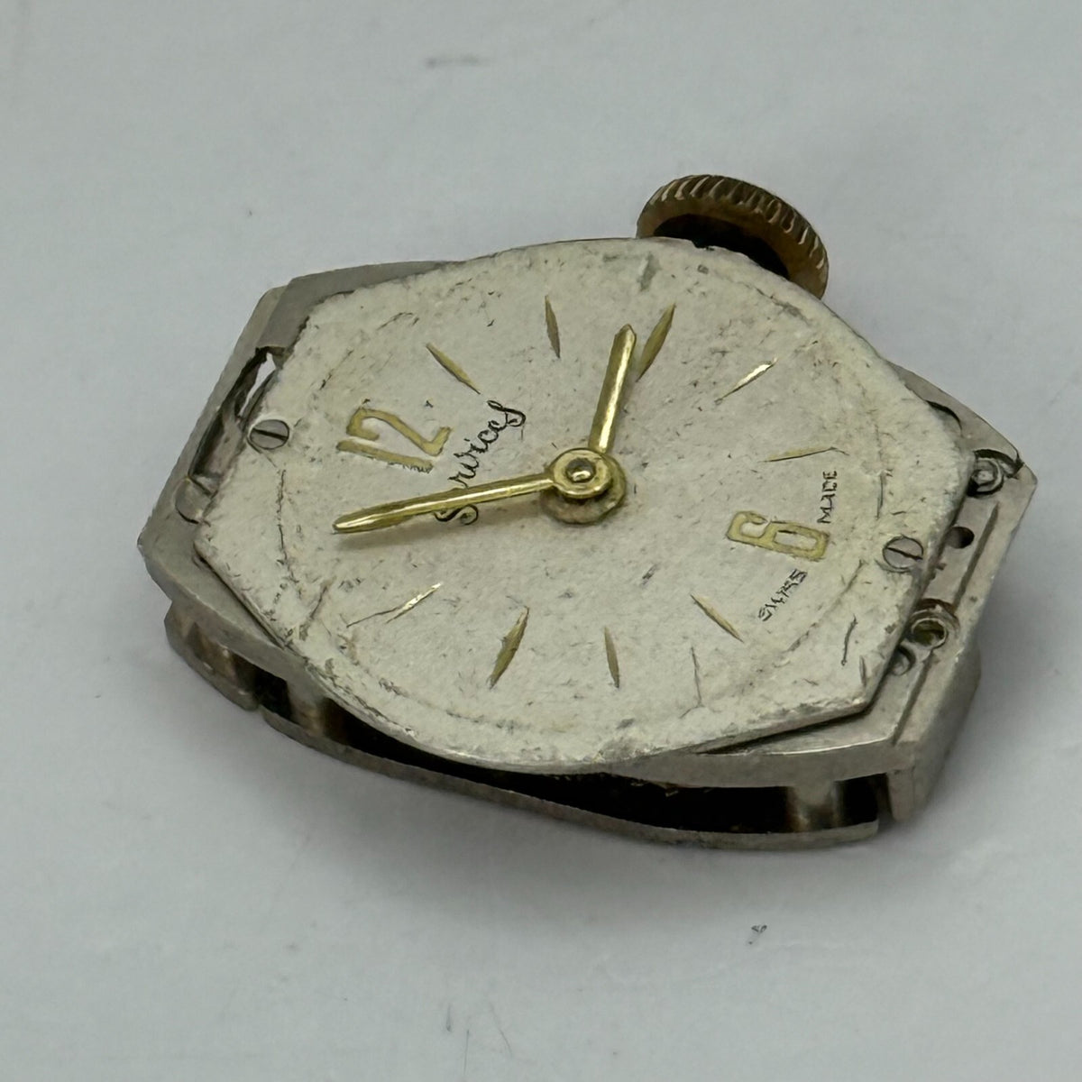 Oris Cal 410 Watch Movement Services Manual Wind Vintage Parts Repair 12.7mm