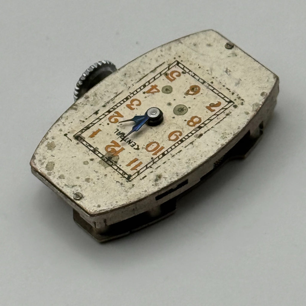 Kelton Model AL 10 Watch Movement Central Timex M10 Swiss 7 Jewels Parts 16.2mm