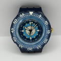 Vintage Swatch Scuba 200 Watch SDN116/7 Abyss 1994 Swiss 40mm Parts Repair