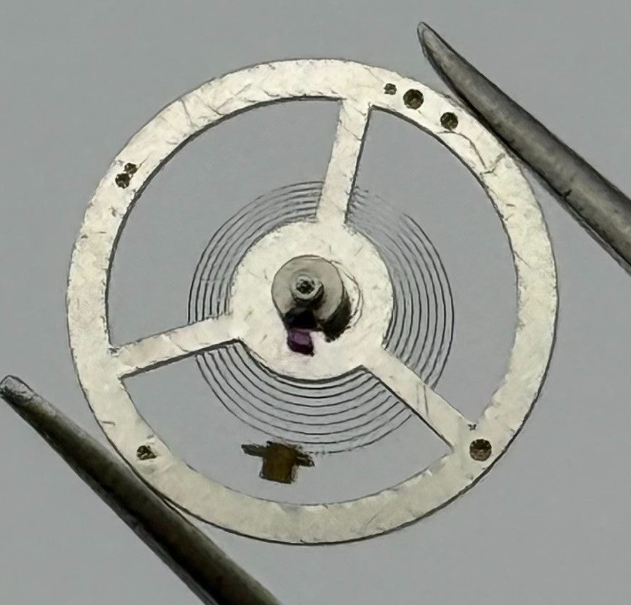 102 Special SP Balance Wheel Complete And Spring 10½’’’ Watch Movement Parts NOS