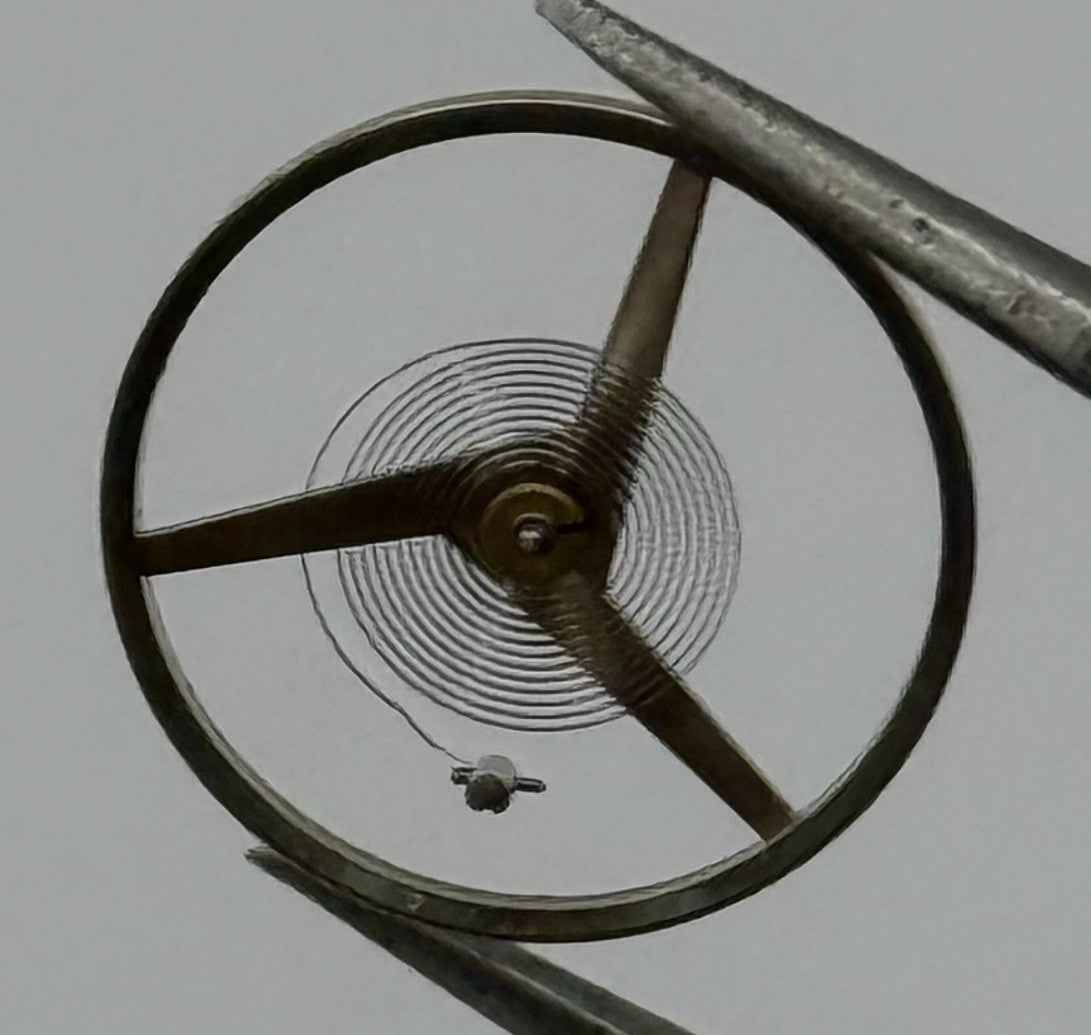 ST 96 Balance Wheel Complete And Spring 11½’’’’ 1268 M Watch Movement Parts NOS