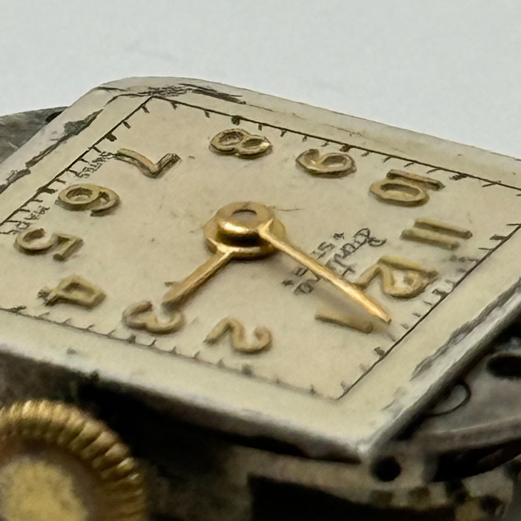 ETA Watch Movement Running Bentima 15 Jewels Swiss Manual Wind Parts 12.6mm