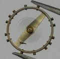 Peseux 320 330 Balance Wheel Complete And Spring 454 M Watch Movement Parts NOS