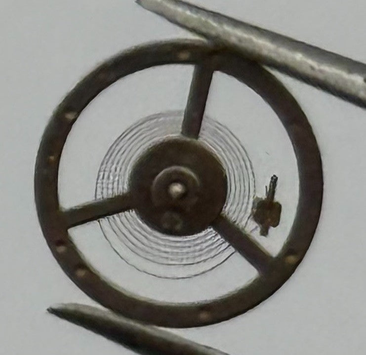 Ebosa 85 Balance Wheel Complete And Spring Renata 132 M Watch Movement Parts NOS