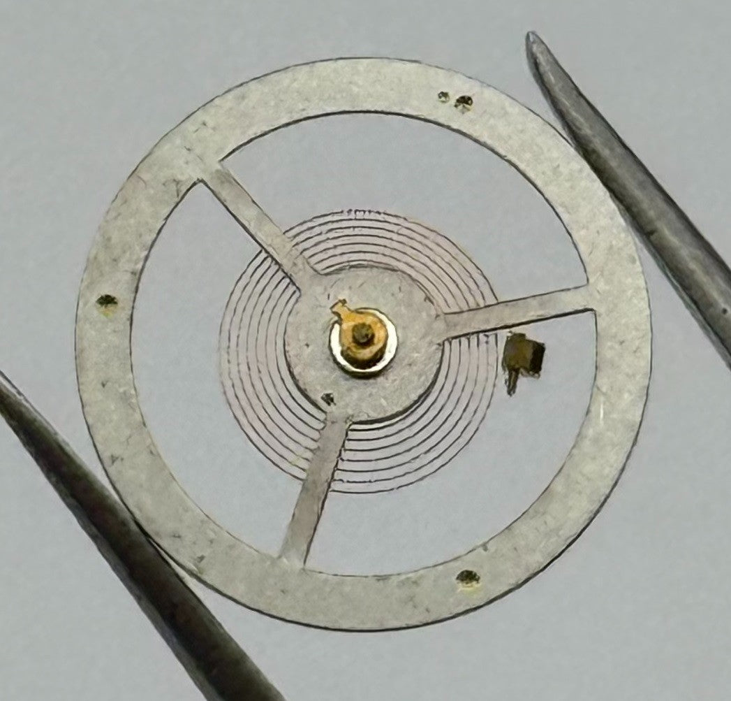 EB 8800 Balance Wheel Complete And Spring 12’’’ Renata 1309 Watch Movement Parts