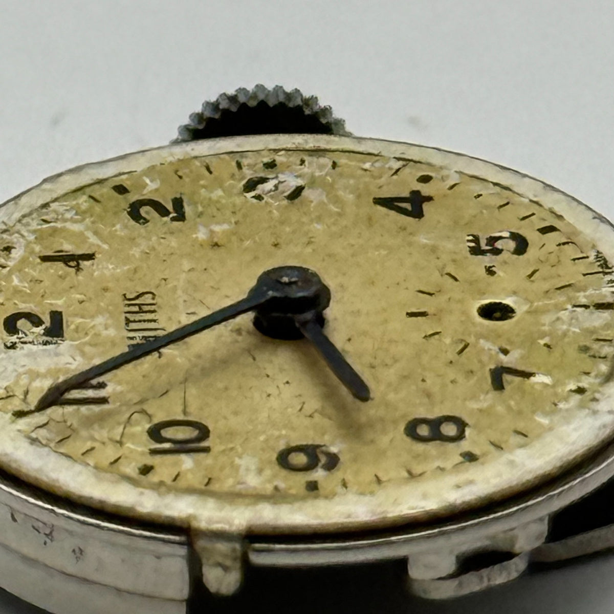 Smiths Cal 201 Watch Movement Great Britain Manual Wind Parts Repair 19.3mm