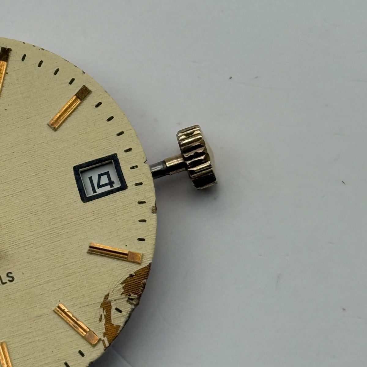 Poljot 2614.2H Watch Movement Sekonda Soviet 17 Jewels Manual Wind Parts 26.4mm