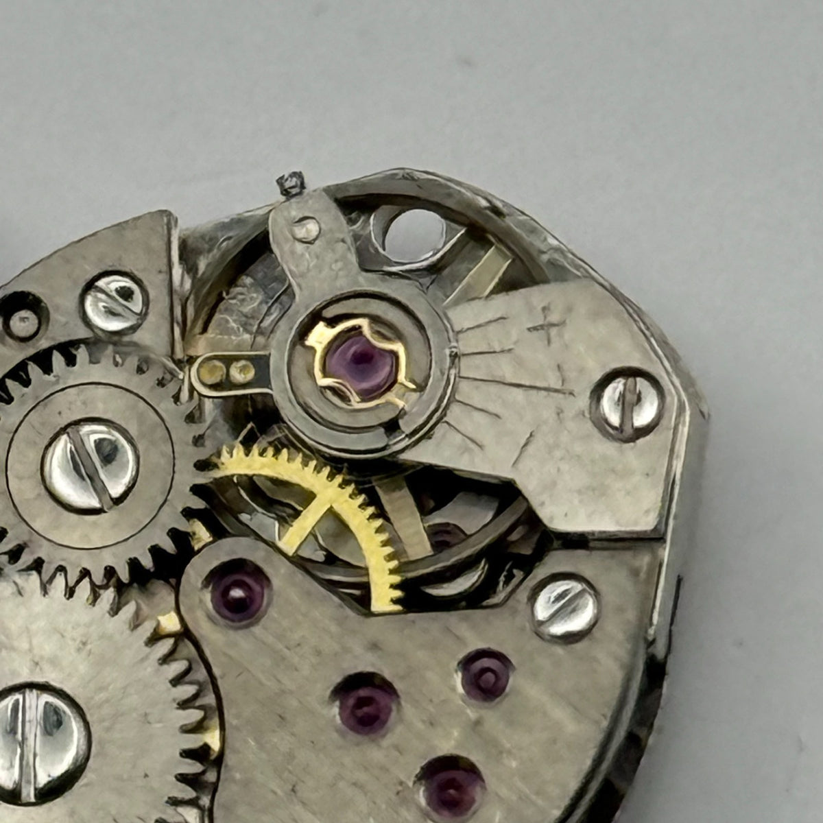 FEF 6662 Watch Movement Worcester 17Jewels Swiss Manual Wind Parts Repair 15.3mm