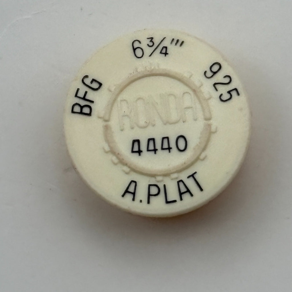 BFG 925 Balance Wheel Complete And Spring 6¾’’’ 4440 Watch Movement Parts NOS