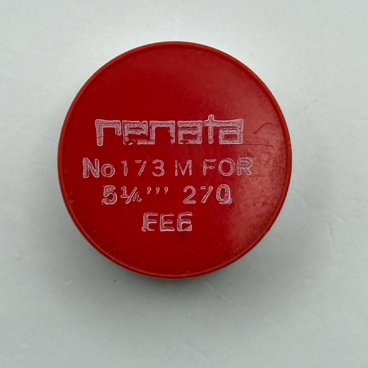 FEF 270 Balance Wheel Complete And Spring 5¼’’’ 173 M Watch Movement Parts NOS