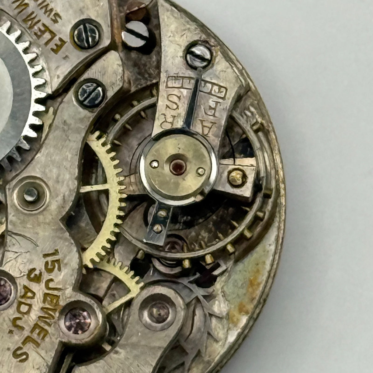 Schild Regula Cal. 71 Watch Movement 15 Jewels Swiss Elem W Co Parts 23.6mm