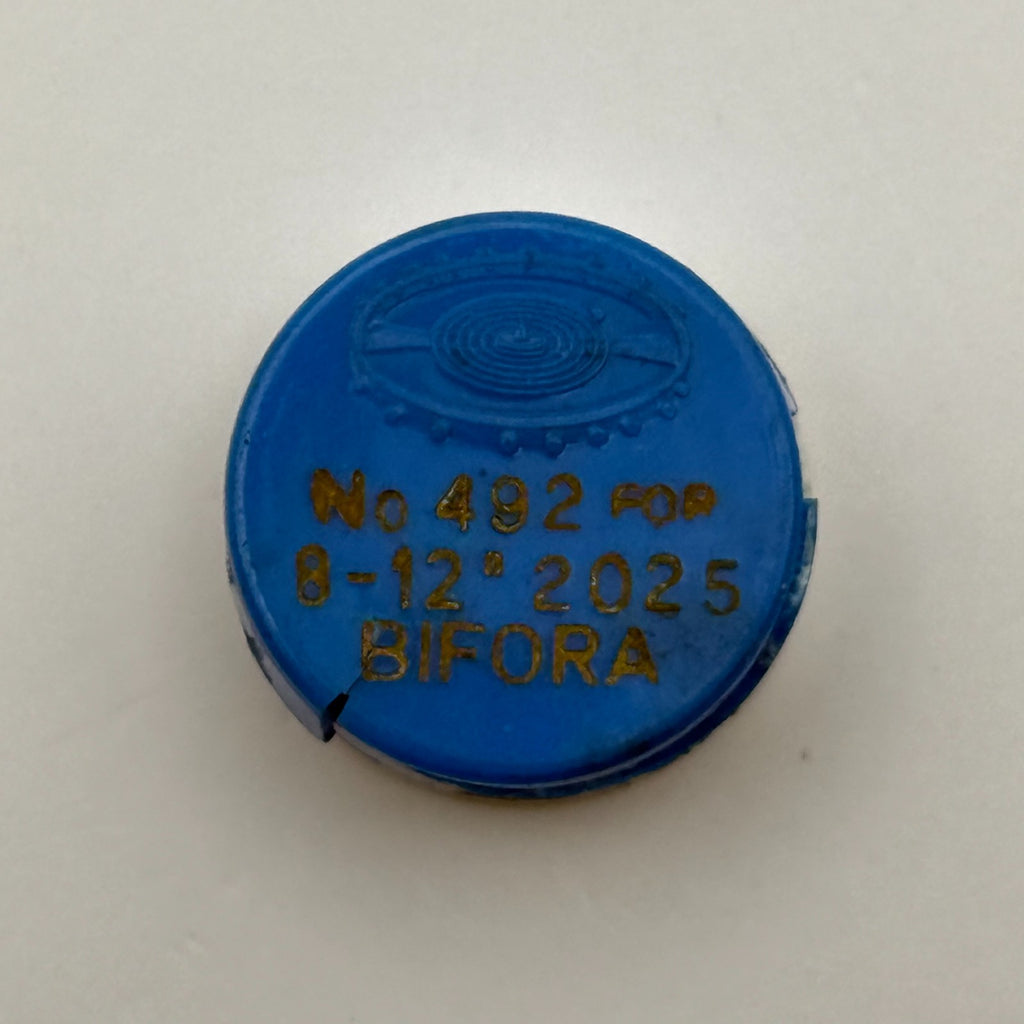Bifora 2025 Balance Wheel Complete And Spring 8-12’’’ 492 Watch Movement Parts