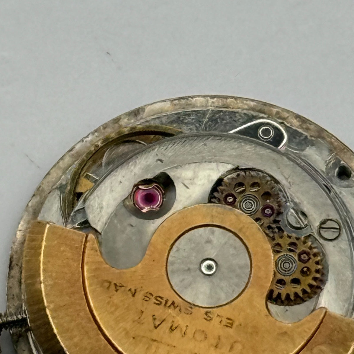 MST 473 Watch Movement Roamer Ladies Date Running Automatic Vintage Parts 17.3mm