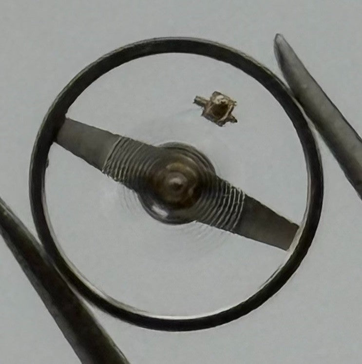 MST 378 Balance Wheel Complete And Spring 6¾’’’ 589 Watch Movement Parts NOS