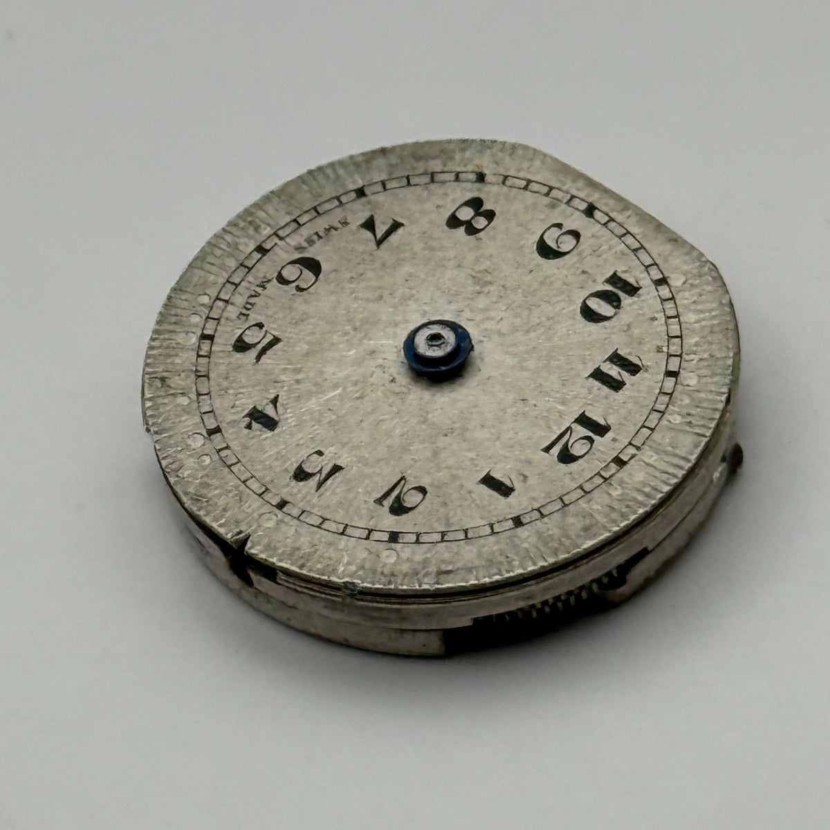 Unidentified Watch Movement Swiss Made Manual Wind Vintage Parts Repair 19.3mm
