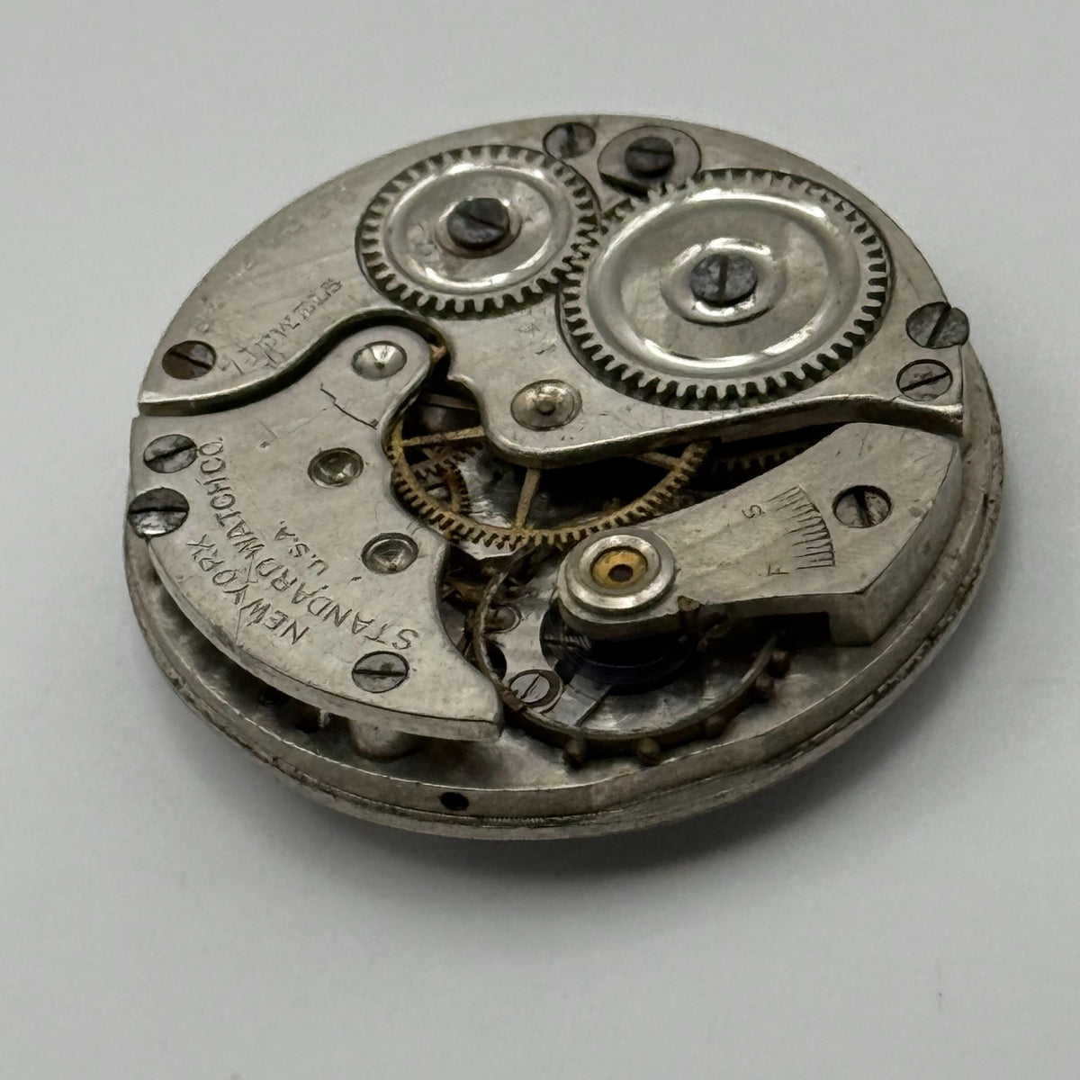 New York Standard Grade 306 Watch Movement Model BI American 0s Parts Repair
