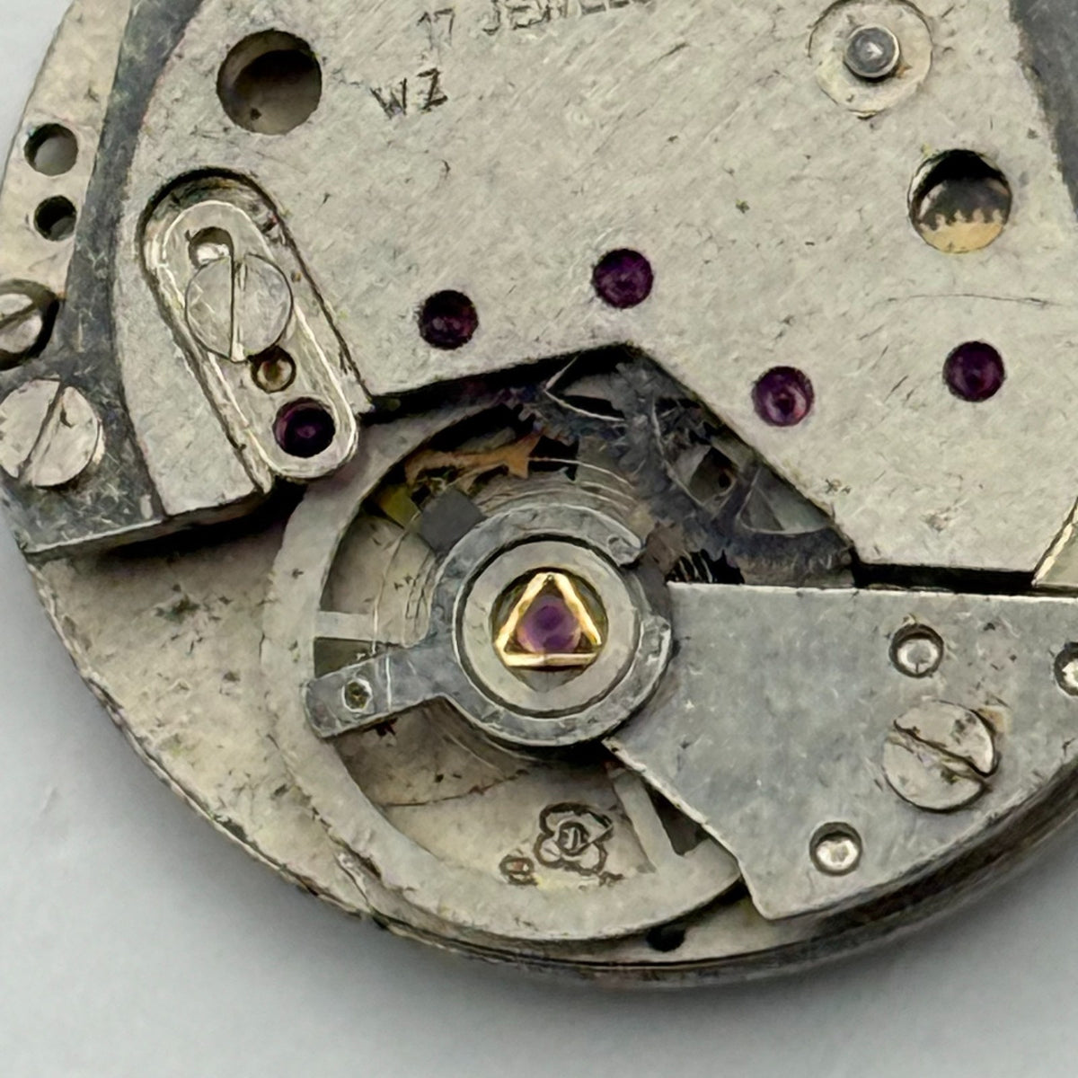 EB 8461-73 Watch Movement 17 Jewels Swiss Manual Wind Parts Repair 19.7mm