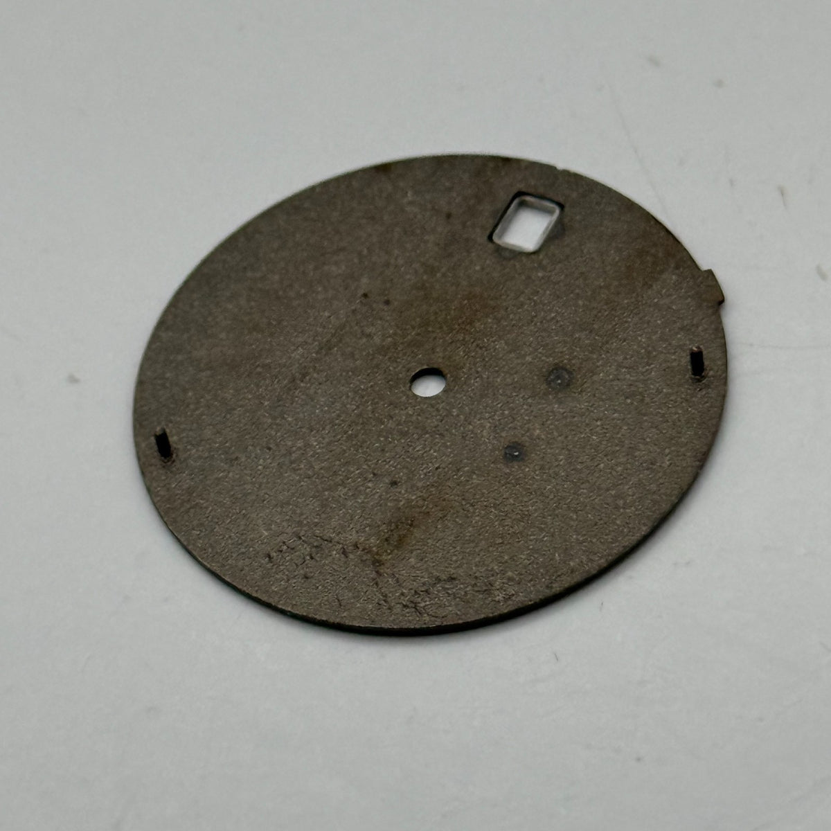 Seiko 5M62-0CC8 Watch Dial Black Kinetic Japan Vintage Spare Parts Repair 27.4mm