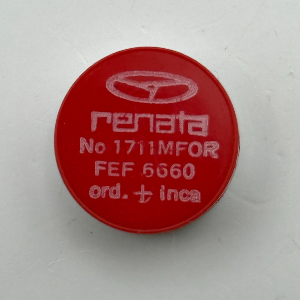 FEF 6660 Balance Wheel Complete And Spring Renata 1711 Watch Movement Parts NOS