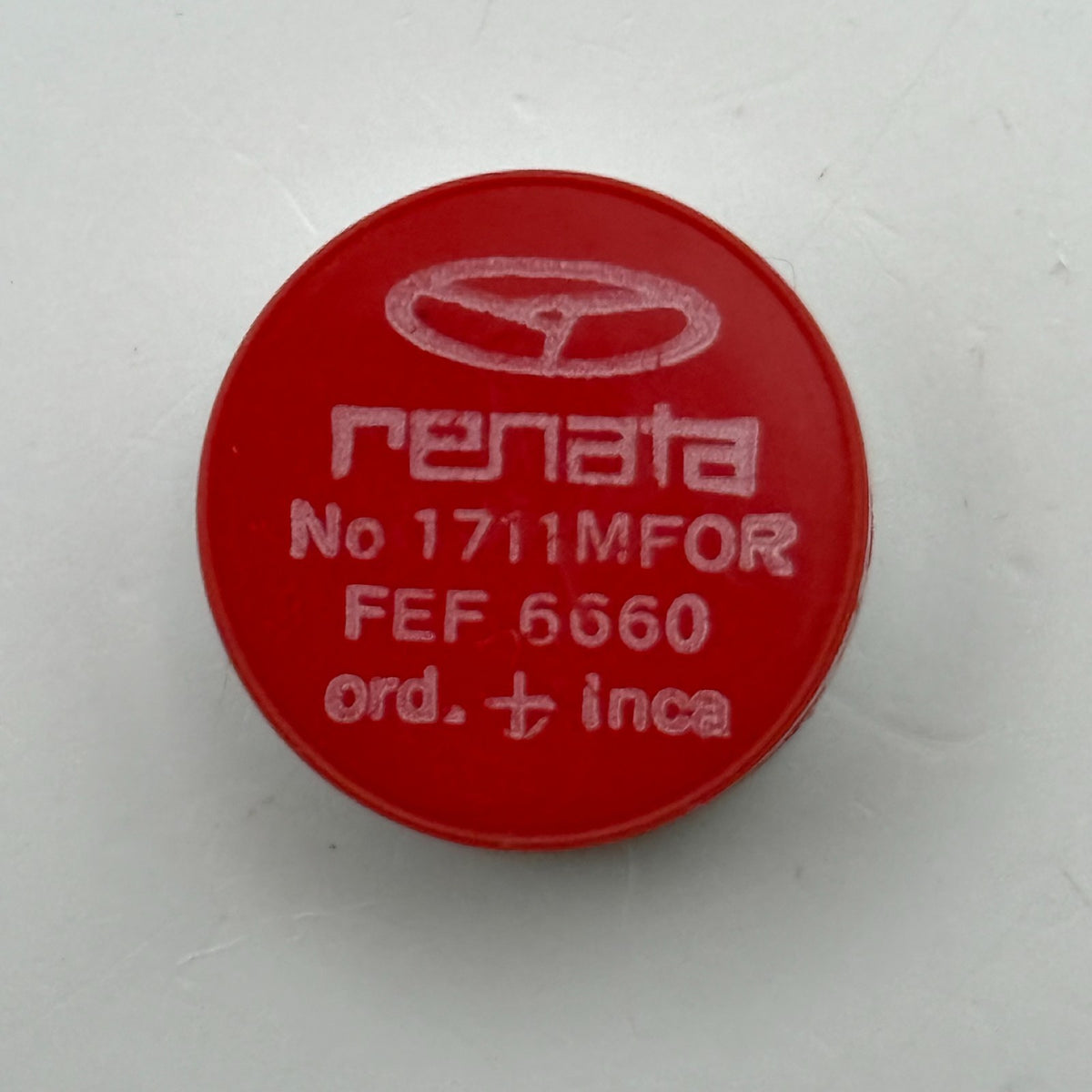FEF 6660 Balance Wheel Complete And Spring Renata 1711 Watch Movement Parts NOS