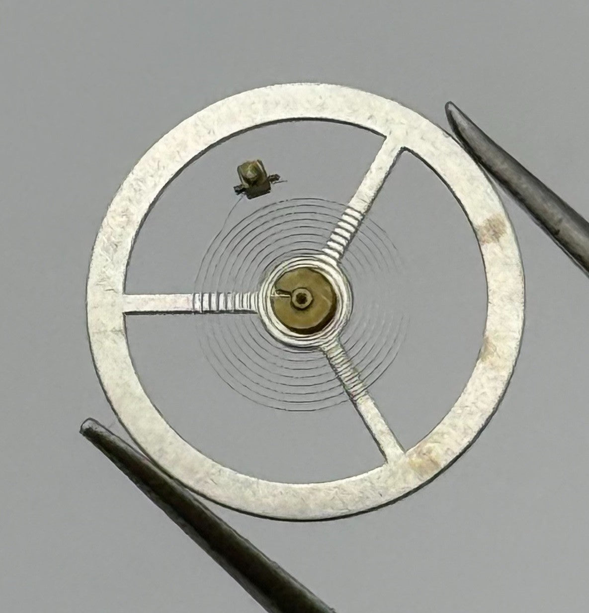 BFG 582 Balance Wheel Complete And Spring 10½’’’ Renata 1789 Watch Movement Part