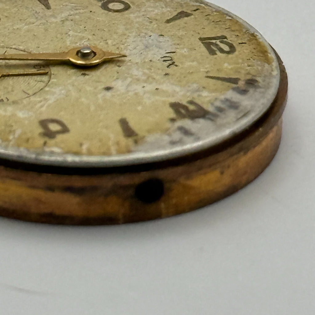 Audaux 180 Watch Movement - Running - For Parts / Repair - 25.6mm