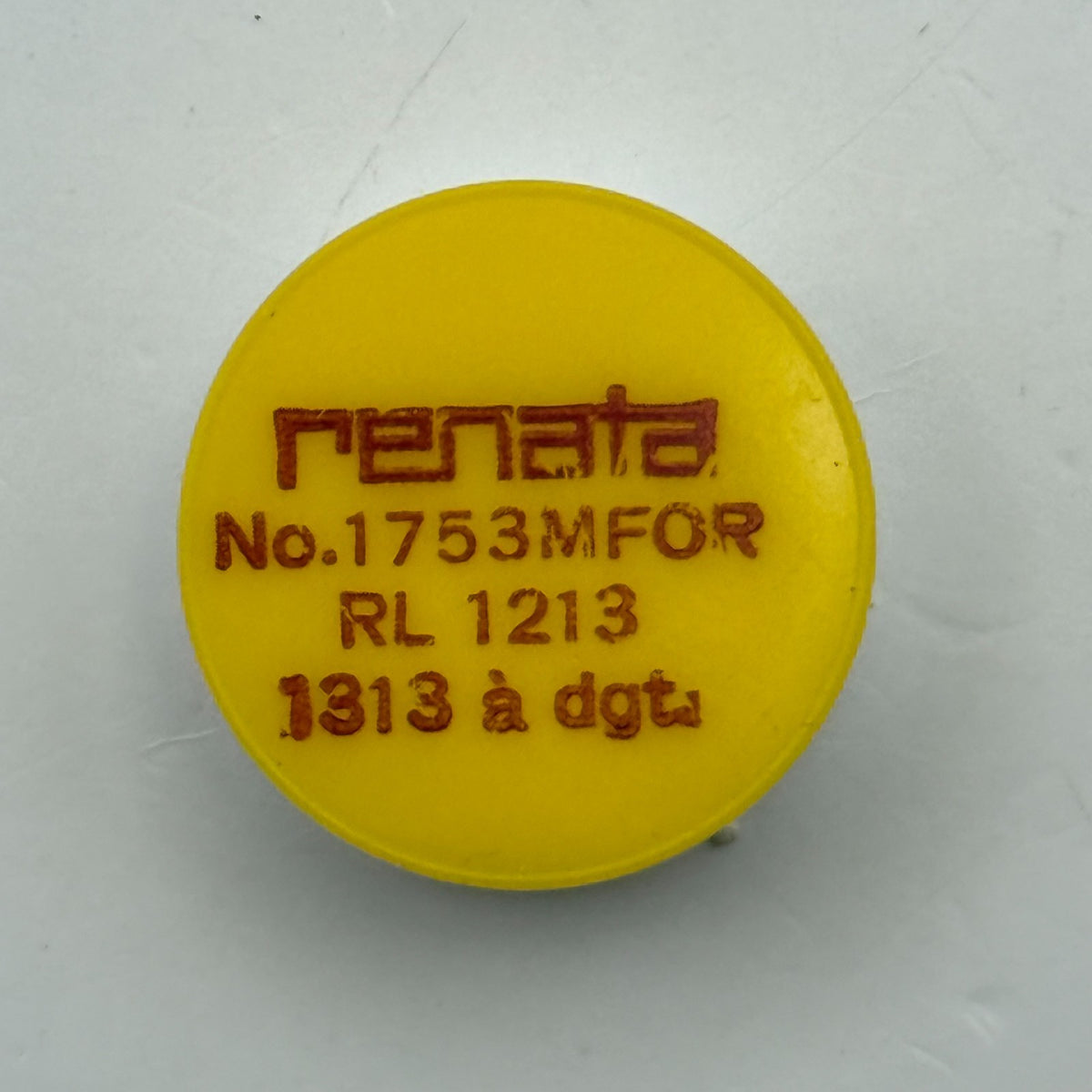 RL 1213 1313 Balance Wheel Complete And Spring 1753 M Watch Movement Parts NOS