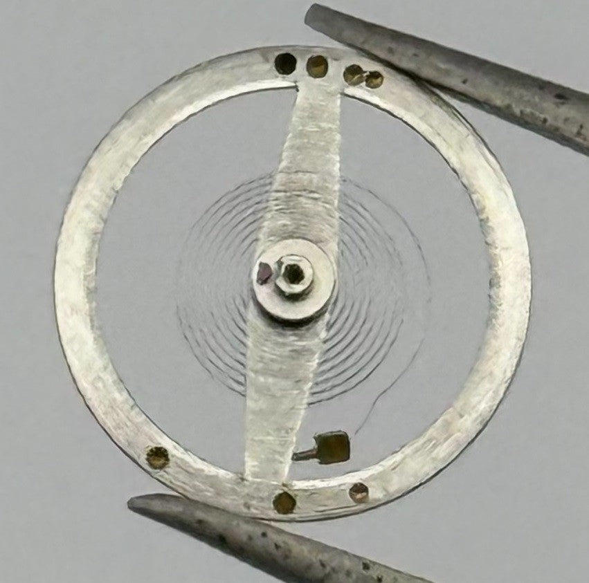RL Rax 1013 1237 Balance Wheel Complete And Spring 1679 M Watch Movement Parts