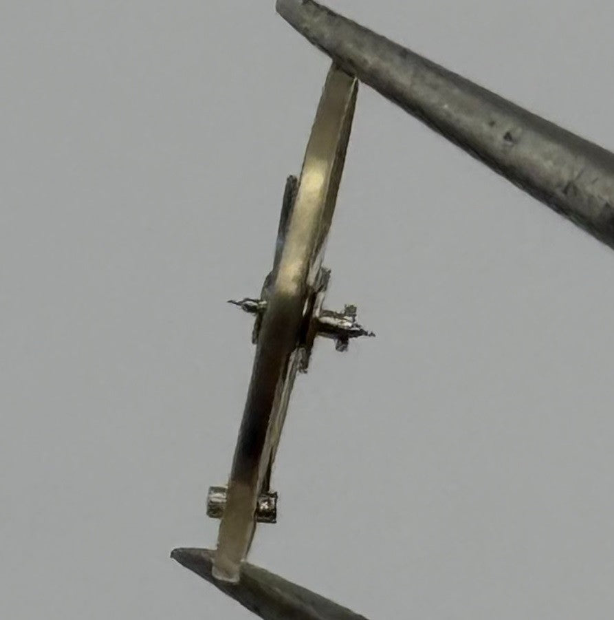 FHF 81 Balance Wheel Complete And Spring 10½’’’ 1503 M Watch Movement Parts NOS