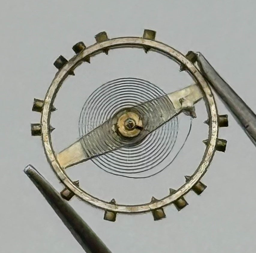 MST 352 Balance Wheel Complete And Spring Renata 687 M Watch Movement Parts NOS
